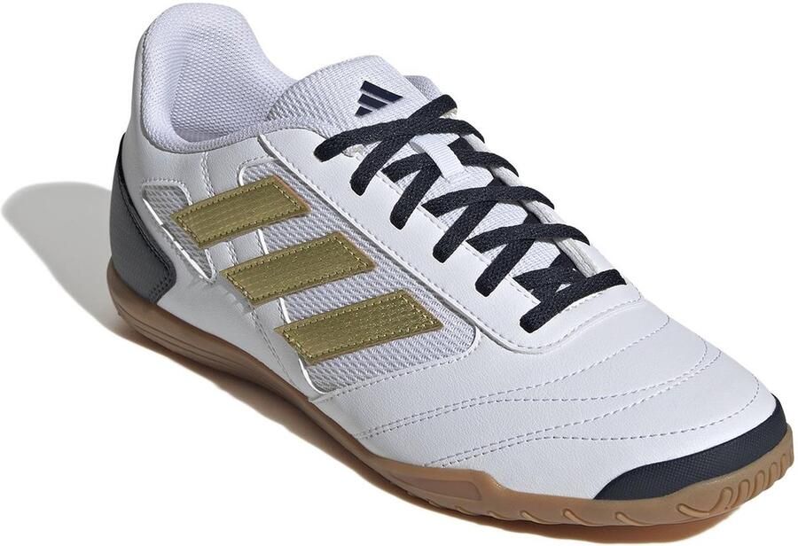 Adidas Performance Super Sala senior zaalvoetbalschoenen wit goud metallic blauw - Foto 2