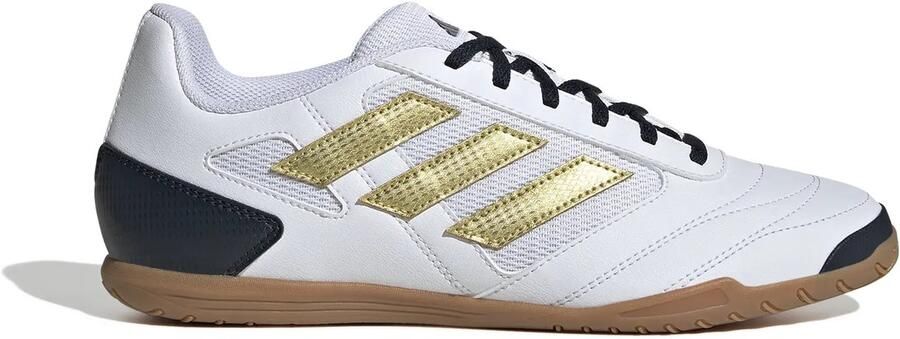 Adidas Performance Super Sala senior zaalvoetbalschoenen wit goud metallic blauw - Foto 3