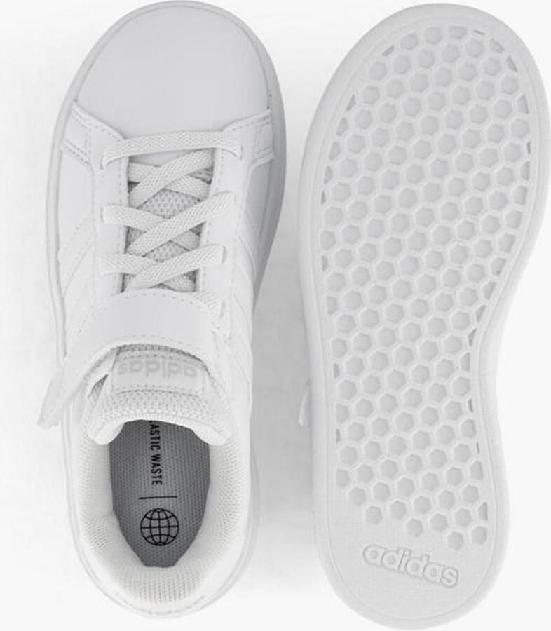 Adidas Sportswear Grand Court 2.0 EL sneakers wit Imitatieleer 35 1 2 - Foto 4
