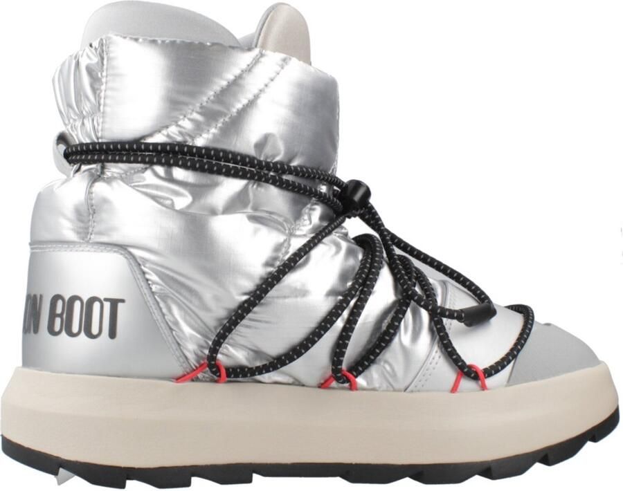 Adidas X Moon Boot Ace Mid Laarzen Zilver 2 3 Mesh Synthetisch