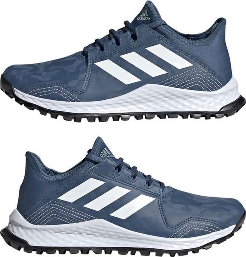 Adidas Hockey Youngstar Junior Sportschoenen Korfbal Blue White - Foto 4