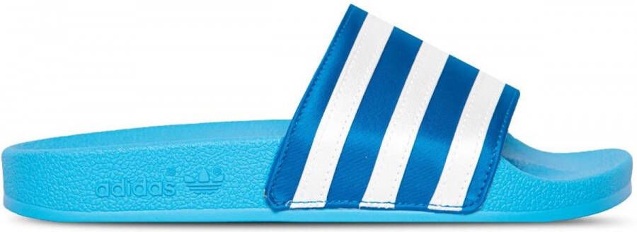 Adidas Adilette Badslippers Sky Rush White Blue Dames