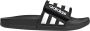 Adidas Adilette Comfort ADJ Kids Verstelbare Slippers Zwart - Thumbnail 1