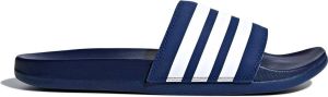 Adidas Adilette Cloudfoam Plus Stripes Man Volwassene Blauw Wit Maat: 12