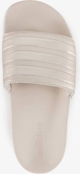 adidas Adilette dames badslippers lichtbeige