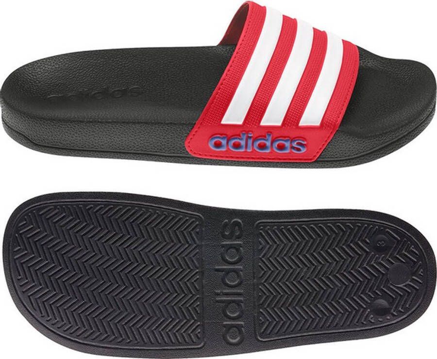 adidas Adilette Shower Badslippers JR+SR Zwart