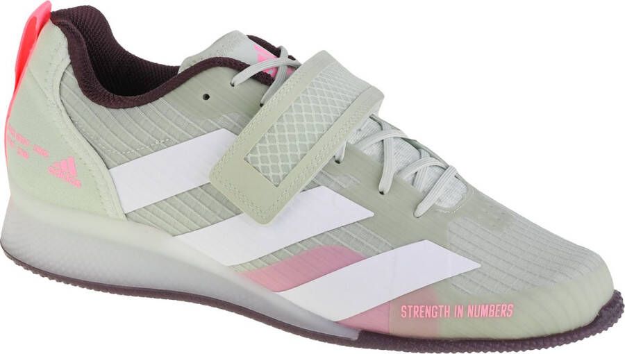 Adidas Adipower Weightlifting 3 GY8925 Mannen Groen Trainingschoenen
