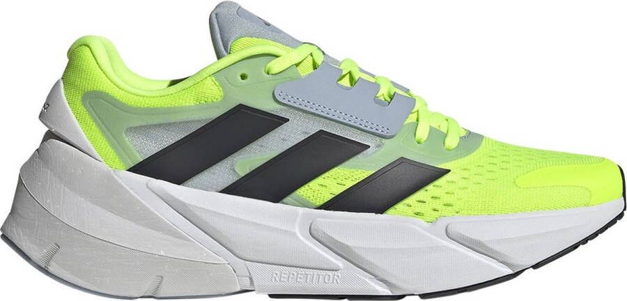 Adidas adistar 2 hardloopschoenen grijs groen heren