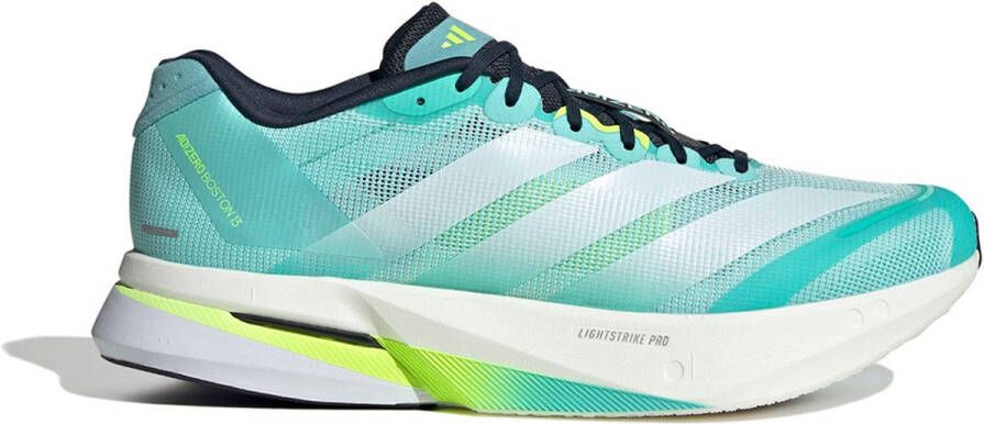 Adidas Adizero Boston 13 Heren Schoenen Teal Maat: 46 Mesh Synthetisch Foot Locker