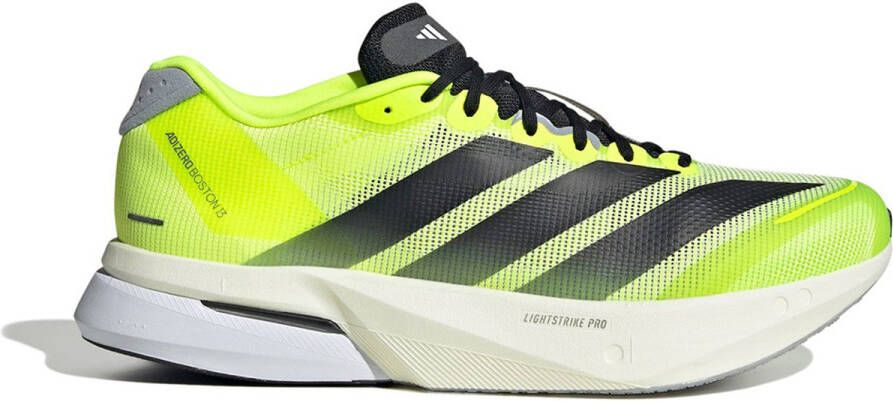 Adidas Adizero Boston 13 Heren Schoenen Groen Maat: 42 2 3 Mesh Synthetisch Foot Locker