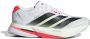 Adidas Adizero Boston 13 Dames Schoenen Wit Maat: 38 2 3 Mesh Synthetisch Foot Locker - Thumbnail 1