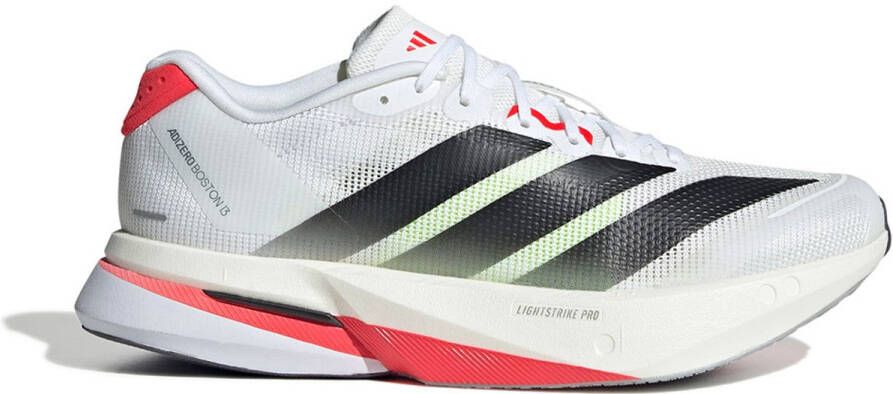 Adidas Adizero Boston 13 Dames Schoenen Wit Maat: 38 2 3 Mesh Synthetisch Foot Locker