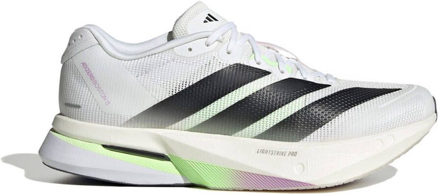 Adidas Adizero Boston 13 Hardloopschoenen Wit Vrouw