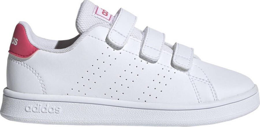 Adidas Advantage C Sneakers Ftwr White Real Pink S18 Ftwr White