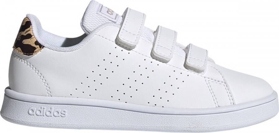 Adidas Velcroschoen Advantage C Wit | 28 - Schoenen.nl