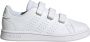 Adidas Sportswear Advantage CF sneakers wit lichtgrijs Synthetisch 33 - Thumbnail 2