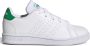 Adidas Sportswear Advantage sneakers wit groen Imitatieleer 35 1 2 - Thumbnail 2