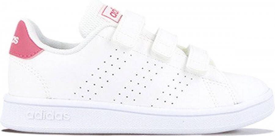 Adidas Advantage C Sneakers Ftwr White Real Pink S18 Ftwr White
