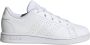 Adidas Sportswear Advantage sneakers wit lichtgrijs Imitatieleer 38 2 3 - Thumbnail 2