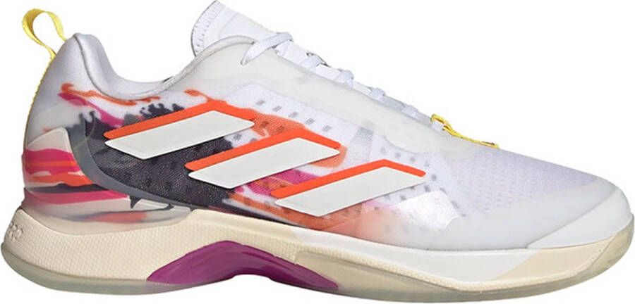 Adidas Avacourt Dames Sportschoenen Tennis Smashcourt Grey Orange