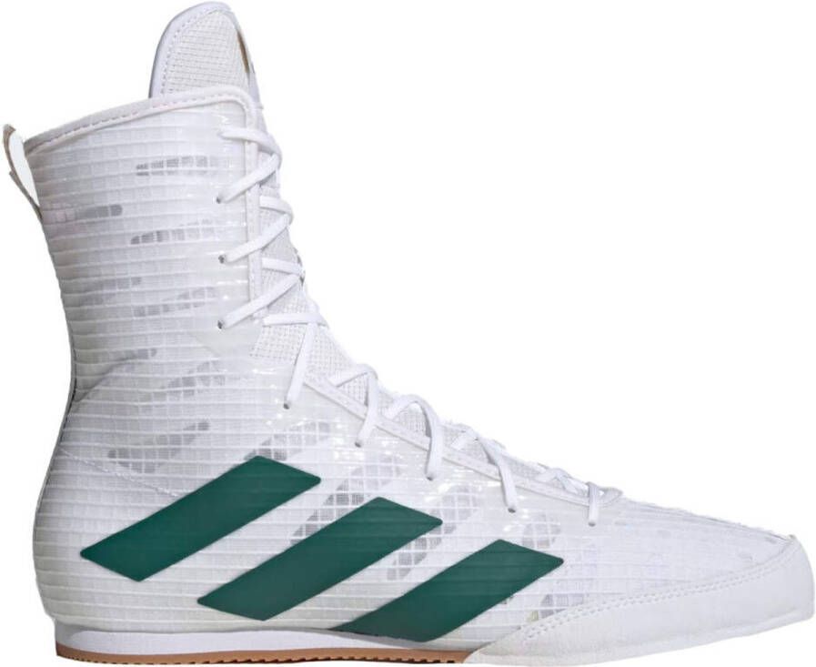 Adidas Box Hog 4 Boksschoenen Wit Groen