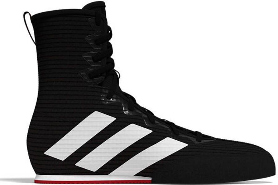 Adidas Box Hog 4 Boksschoenen Zwart Wit Ruby