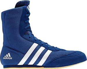 Adidas Box Hog II Boksschoenen Blauw Wit