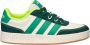 Adidas Breakbase JR jongens sneaker Wit Groen - Thumbnail 1