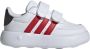 Adidas Breaknet 2.0 Babyschoenen Wit 1 2 - Thumbnail 1