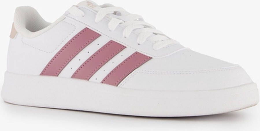 Adidas Breaknet 2.0 dames sneakers wit roze Uitneembare zool