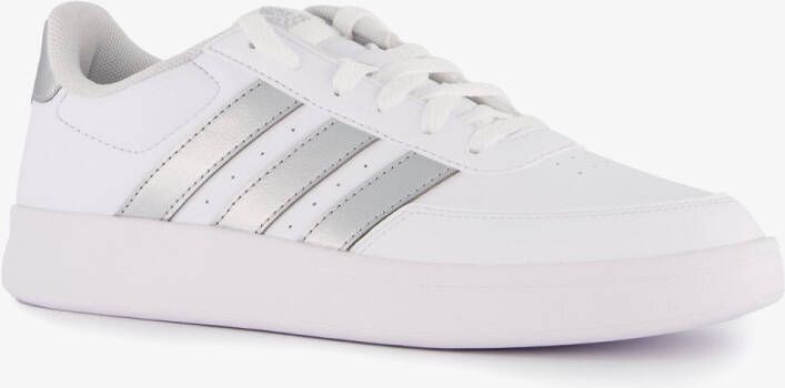 Adidas Breaknet 2.0 dames sneakers wit zilver Uitneembare zool