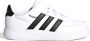 Adidas Breaknet Lifestyle Court Schoenen met Elastische Veters en Klittenband Bovenaan - Thumbnail 1