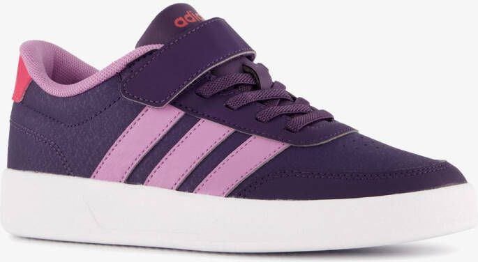 Adidas Breaknet 3.0 EL meisjes sneakers paars Uitneembare zool