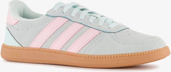 adidas Breaknet Sleek dames sneakers mintgroen roze