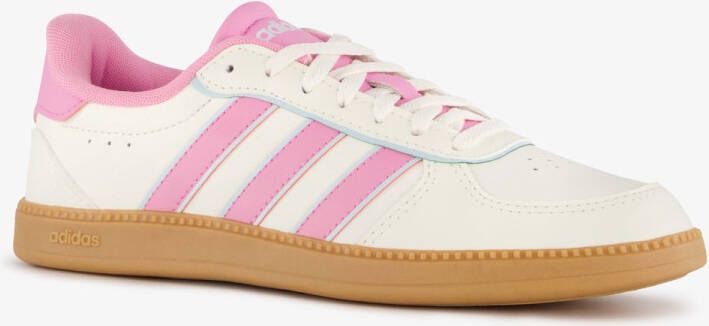 adidas Breaknet Sleek meisjes sneakers wit roze Uitneembare zool