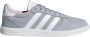 Adidas Breaknet suede dames sneakers grijs wit Echt leer Uitneembare zool - Thumbnail 6