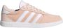 Adidas Breaknet suede dames sneakers roze wit 1 3 Echt leer Uitneembare zool - Thumbnail 1