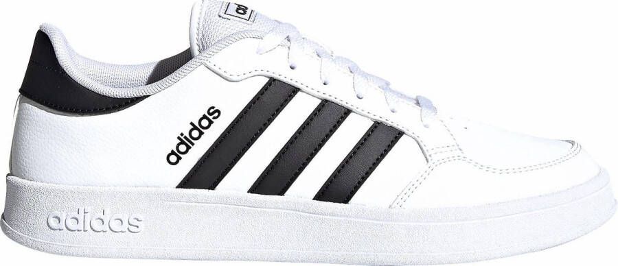 Adidas Breaknet Sneakers Wit Zwart Heren