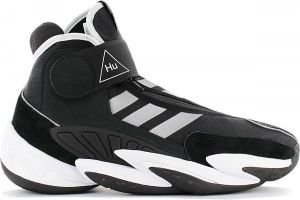 Adidas Crazy BYW Hu Pharrell Williams PW 0 TO 60 BOS Heren Sneakers Basketbalschoenen Schoenen Zwart EG9919