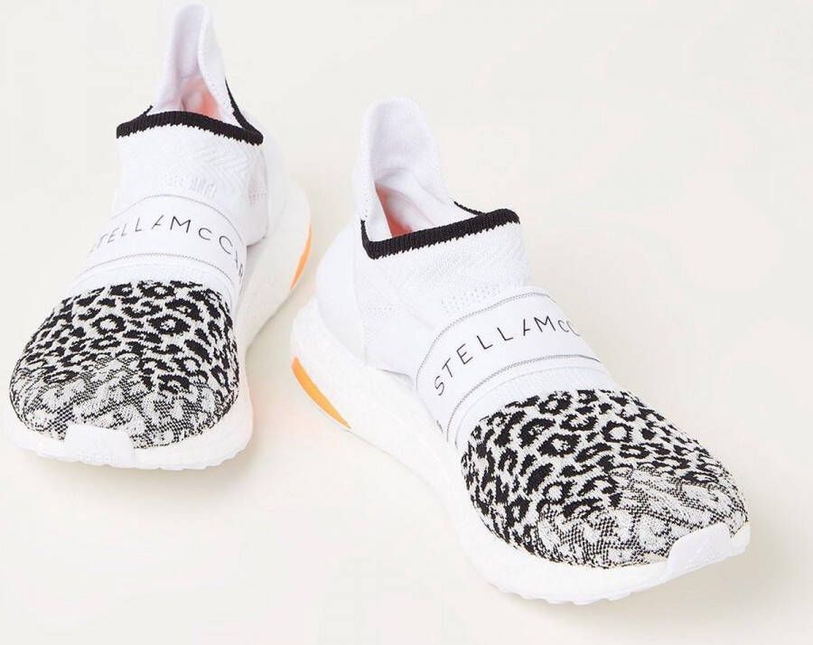 Adidas by Stella Mccartney Ultraboost X 3D hardloopschoen met gebreid bovenwerk Wit