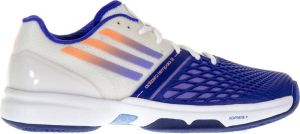 Adidas CC adizero tempaia III Tennisschoen Dames Tennisschoenen Vrouwen blauw wit oranje