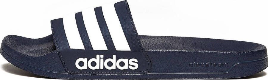 adidas Cloudfoam Adilette Badslippers Slippers Blauw Heren