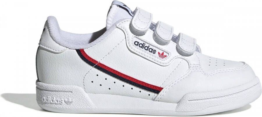 Adidas Originals Continental 80 Schoenen Cloud White Cloud White Scarlet - Foto 4