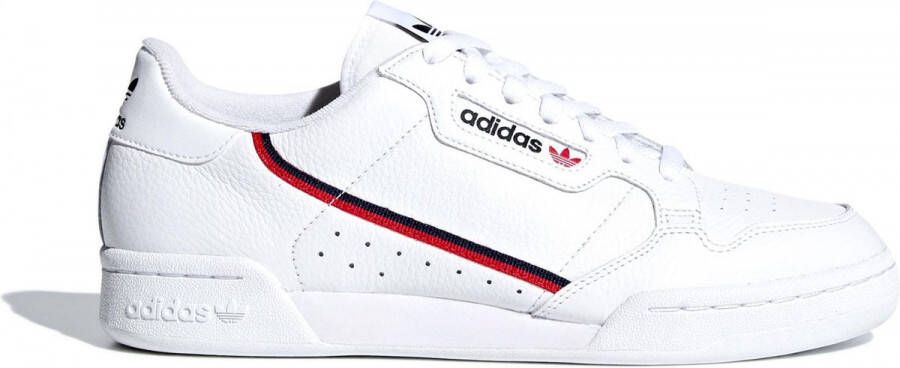 Adidas Originals Continental 80 J Sneaker Basketball Schoenen ftwr white scarlet collegiate navy maat: 38 2 3 beschikbare maaten:38 2 3 - Foto 12