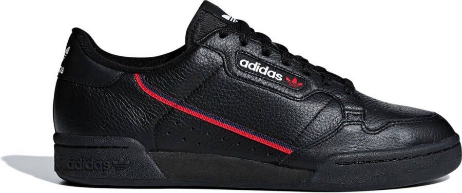 adidas Continental 80 Heren Sneakers Core Black Scarlet Collegiate Navy