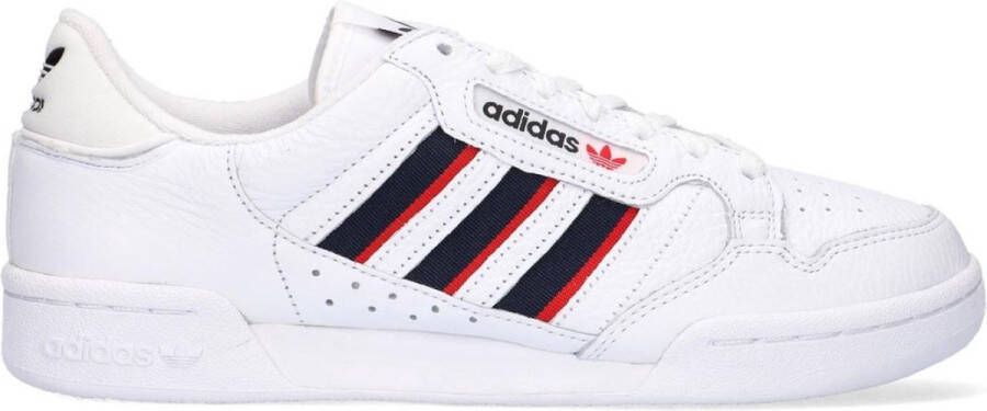 Adidas Originals Continental 80 Stripes Sneaker Fashion sneakers Schoenen ftwr white collegiate navy vivid red maat: 39 1 3 beschikbare maaten:3 - Foto 2