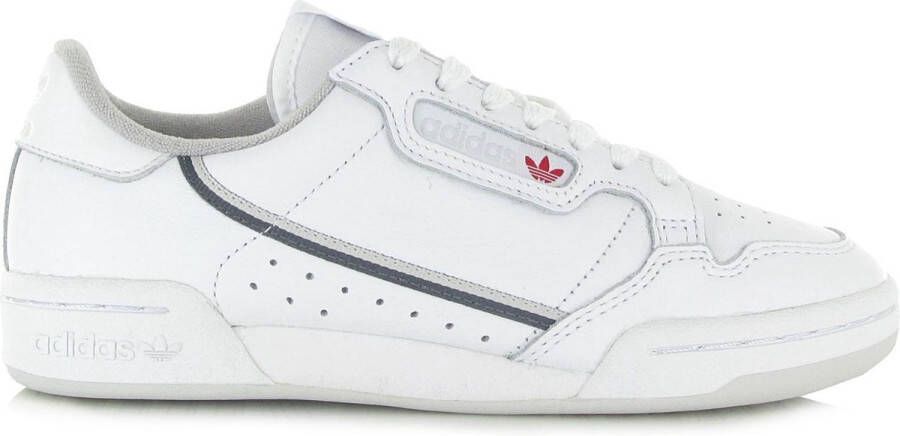 Adidas Originals CONTINENTAL 80 Sneakers Sportschoenen Schoenen Leer Wit EE5342