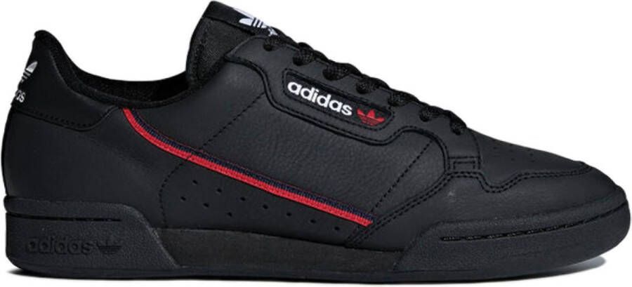 Adidas Continental 80 Heren Sneakers Core Black Scarlet Collegiate Navy