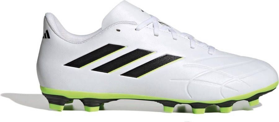 Adidas Copa Pure.4 Gras Kunstgras Voetbalschoenen (FxG) Wit Zwart Felgeel