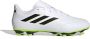 Adidas Copa Pure.4 Gras Kunstgras Voetbalschoenen (FxG) Wit Zwart Felgeel - Thumbnail 1